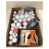Flat of Golf Balls