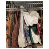 Box of placemats and misc