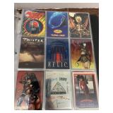 2 Binders, state Pogs, Trading Cards