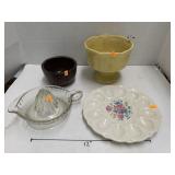 Egg Dish, Juicer, Bowls