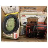 Box of Model Train Items, Troller Transistorized