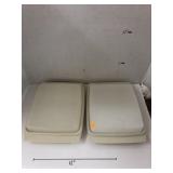 2cnt Tupperware Deviled Eggs Containers