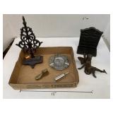 Metal Bookend, Metal Fairy, Misc Decor