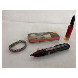 Buckeye Bracelet, Craftsman Voltage Detector,