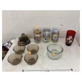 McDonaldï¿½s Muppets glasses, Pyrex cups, etc