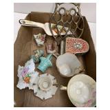 Dishes, Owl Decor, Piano Music Box
