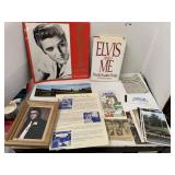 Elvis items and postcards