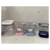4cnt Plastic Containers