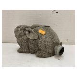 Resin bunny sprinkler