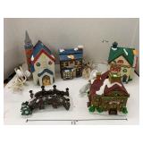 4cnt Light up houses and bridge