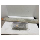 Antique ceramic wire conductors & marble piece