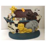 Metal Noahï¿½s Ark Single Bookend or Doorstop