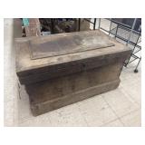 Antique Vintage Carpenters  Wooden Tool Box