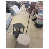 Floor Lamp & 2 Tables