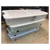 4 Totes / Storage Containers