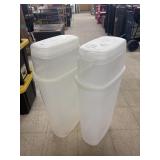 2 Rubbermaid Storage Containers