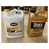 Antifreeze, Zerex half full, super tech mostly