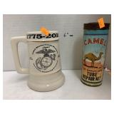 Marine Cop Beer Stein & Camel Tube Repair Kit