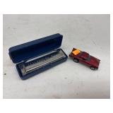 Vintage Hot Wheels & Jailhouse Blues Harmonica
