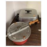 Popcorn popper and Cooker