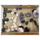 Amethyst clusters, Rocks, Stones, Misc Flat
