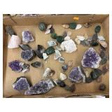 Amethyst clusters, Rocks, Stones, Misc Flat