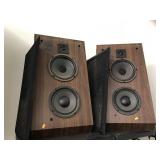 2 Speakers, approx 28T x 15W x 13D inches