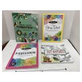 4- Adult coloring books