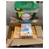 Baking soda and Cascade Dishwasher pods- No Ship