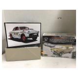 2 Plastic Car Model Kits