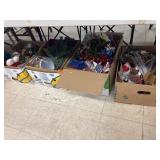 4 Boxes of Decor & Misc