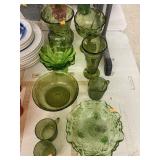 Green glassware