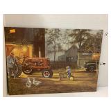 Metal Sign, Farmall Tractor