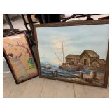 Dock Painting and Oriental Decor (broke)