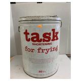 Metal Task Bucket with Lid