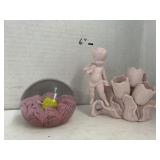 Paper Weight and Vase