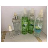 5 Bottles of Body Sprays