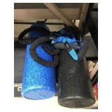 2 Exercise Rollers and Exercise Heavy Band