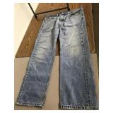 Levi Jeans W36 L30, hole By Rear pocket and Front