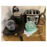 Toaster, Skillet, misc kitchen items