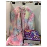 Dance mat and Jacket, Robe, Coat? Sz Med.