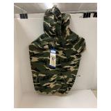Camo dog hoodie size XL- No Shipping