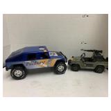 Pillsbury Nylint Hummer truck & Army Vehicle
