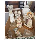 Precious Moments, Glass Candlestick, Misc Lot