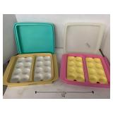 2cnt Tupperware Egg Trays