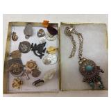 Jewelry, Pins, Misc Lot