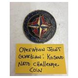 NATO Challenge Coin - Operation Joint Guardian :