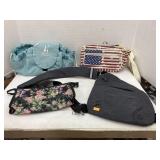 Cosmetic bags, Fanny pack, & crossbody bag