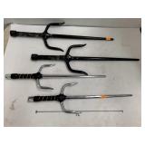 2 sets of Metal Weapon Decor - No Shipping