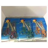 3 Sets Of Scissors